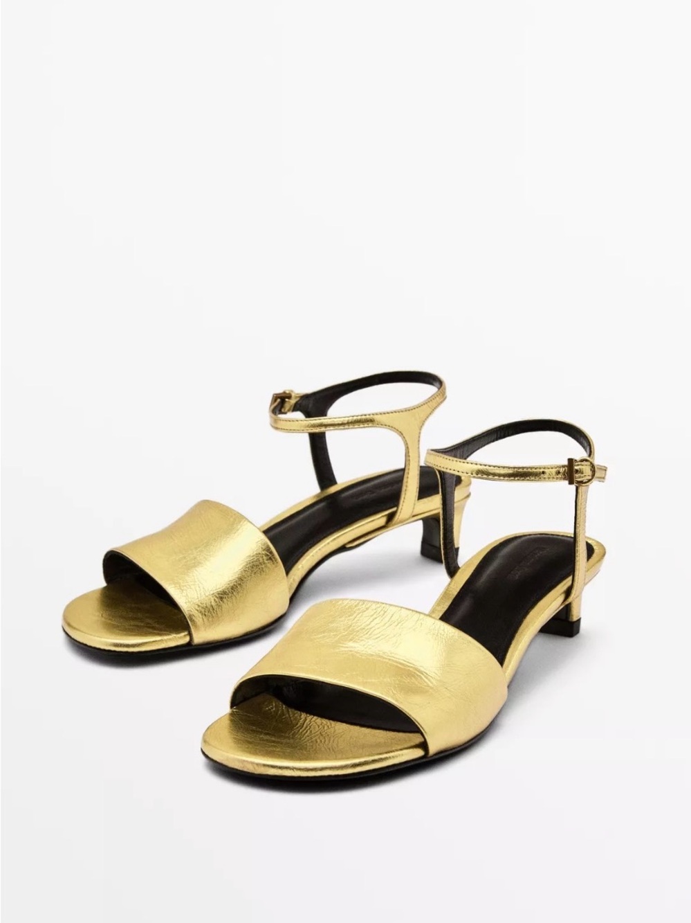Mossimo Dutti Golden Slide Sandals - Size 10